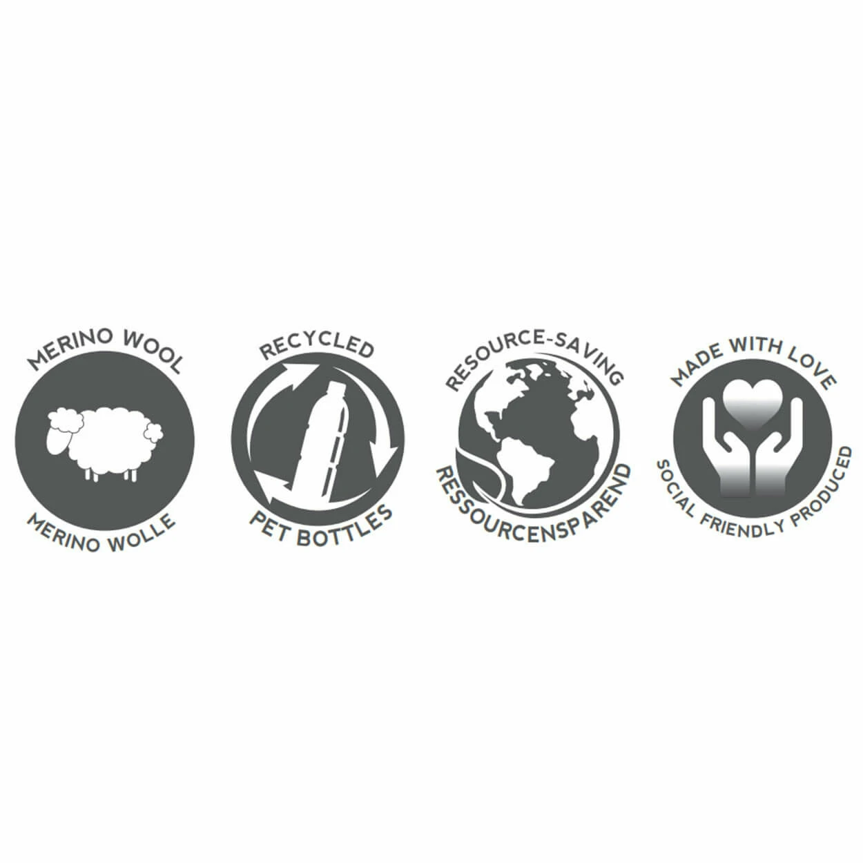 P.A.C. PAC Darlis Merino Beanie - Grey 4 P.A.C. PAC Darlis Merino Beanie - Grey – Bild 4