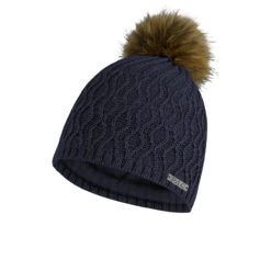 P.A.C. PAC Kisala Pom Beanie Navy