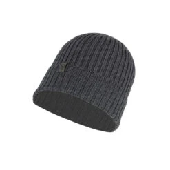 Buff Knitted Hat Norval Grey
