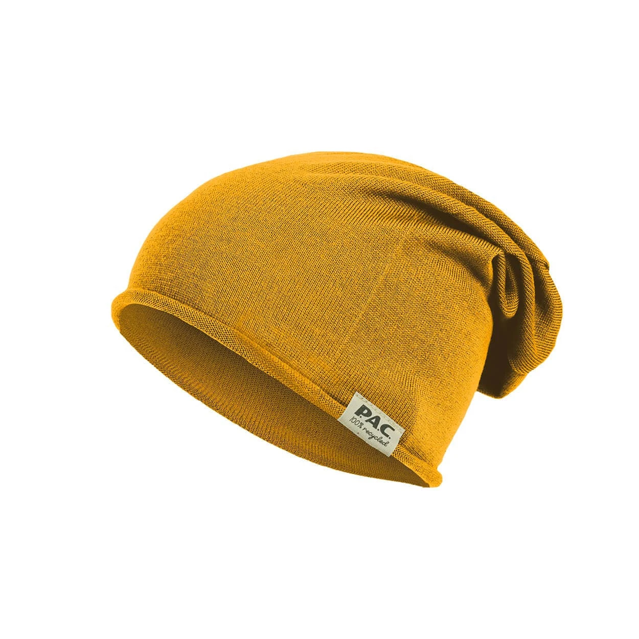 P.A.C. PAC Nature Merin 100% Recycled Merino Beanie - Yellow 1 P.A.C. PAC Nature Merin 100% Recycled Merino Beanie - Yellow