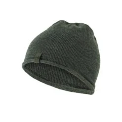 Buff Knitted Hat Lekey Grey