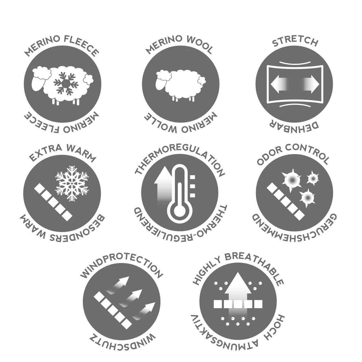 P.A.C. PAC Merino Fleece Beanie Olive 3 P.A.C. PAC Merino Fleece Beanie Olive – Bild 3