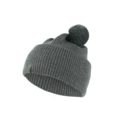 Buff Knitted Hat Tim Grey