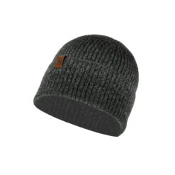 Buff Knitted Hat Marin Graphite