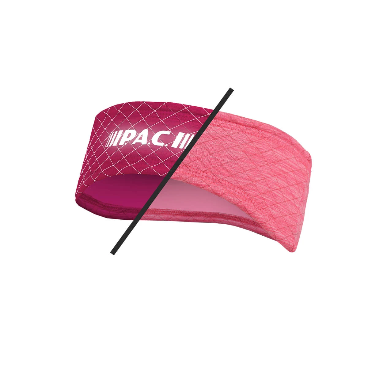 P.A.C. PAC Craion 360° Allover Reflective Headband Pink S/M 1 P.A.C. PAC Craion 360° Allover Reflective Headband Pink S/M
