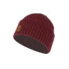 Buff Knitted Hat Rutger Maroon