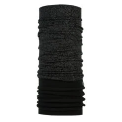 P.A.C. PAC Merino Fleece Paisley Black