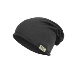 P.A.C. PAC Nature Merin 100% Recycled Merino Beanie - Black