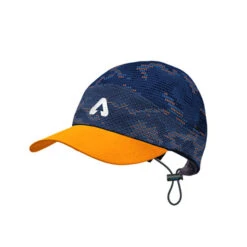 P.A.C. PAC Mesh Run Cap - Orange/Blue