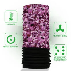 Pachama Fleece Lilaflowe -Kopfbedeckungen Geschäft 562c56e1fa1edb8dadc0f2a1b90eb2f74a748308 pachama fleece lilaflowe 14082 3