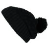 Buff Knitted & Polar Fleece Hat Airon Black