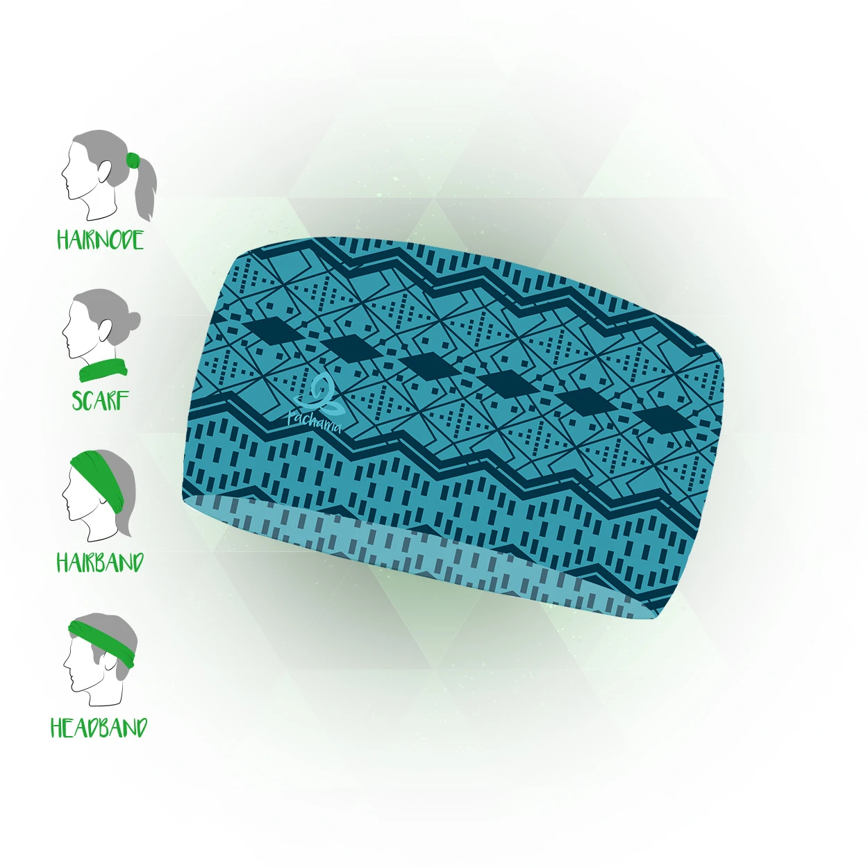 Pachama Headband Blaumu 2 Pachama Headband Blaumu – Bild 2