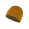 Buff Knitted Hat Ervin Mustard