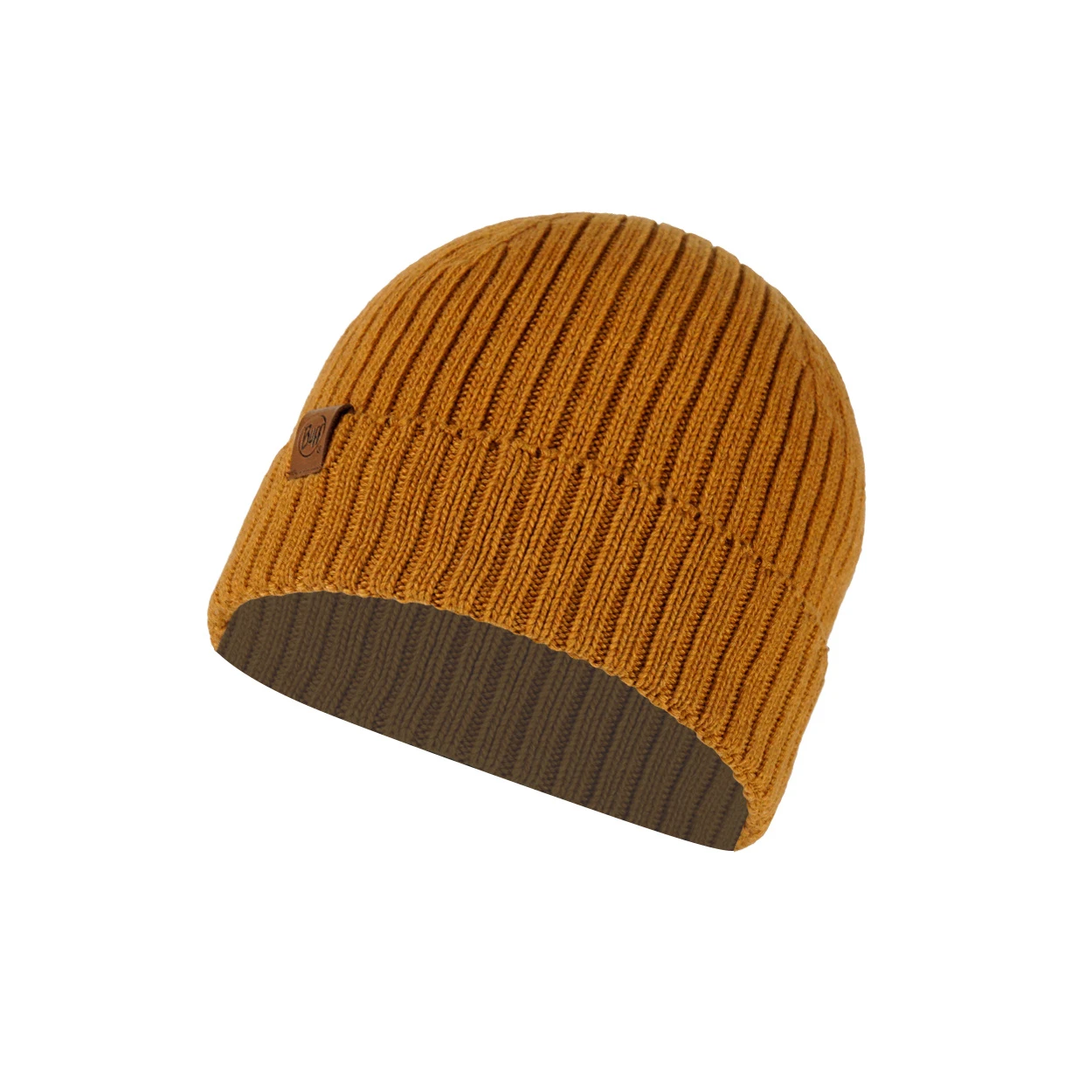 Buff Knitted Hat N-Helle Mustard 1 Buff Knitted Hat N-Helle Mustard