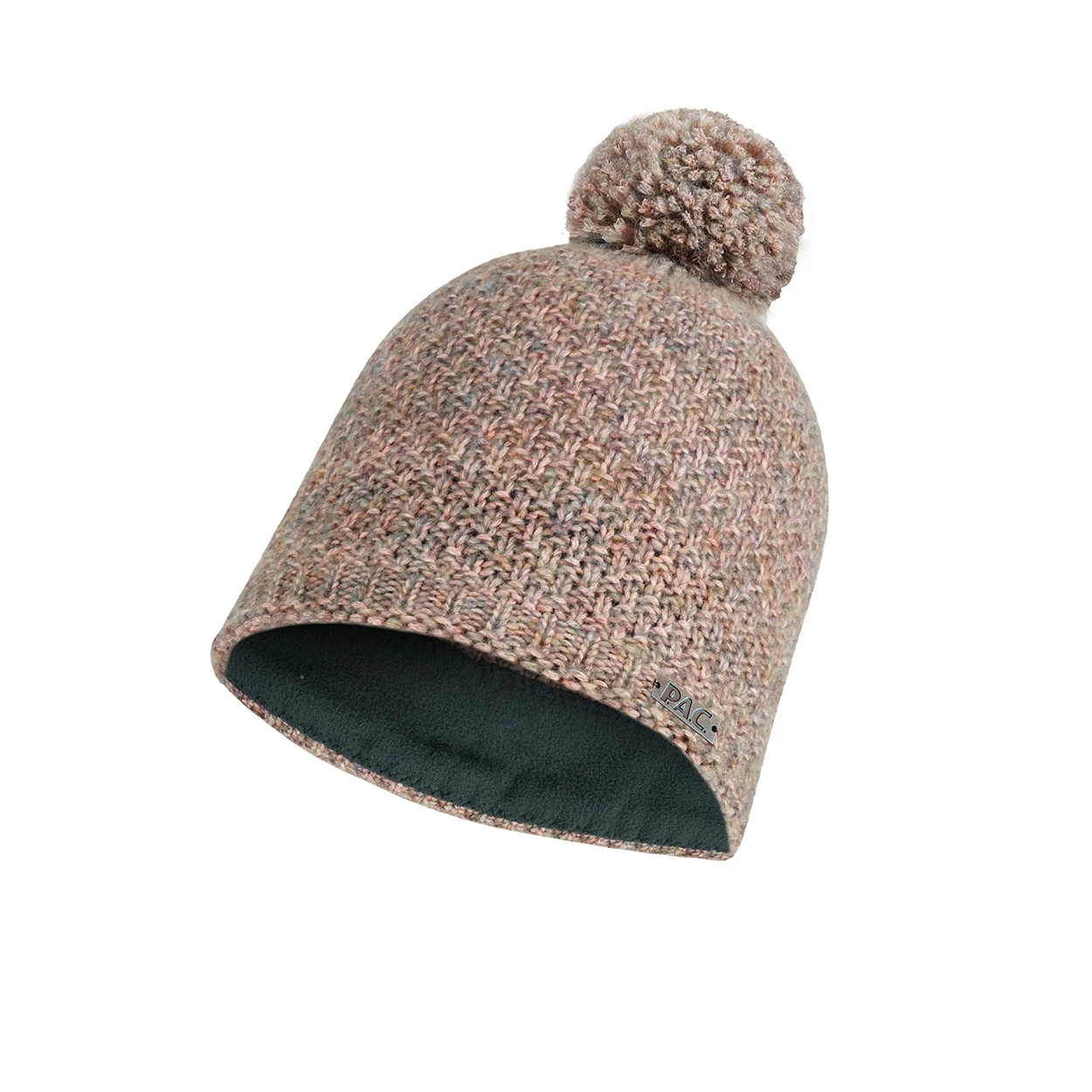 P.A.C. PAC Meldra Pom Beanie Rose 1 P.A.C. PAC Meldra Pom Beanie Rose