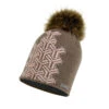 P.A.C. PAC Mairi Pom Beanie Beige