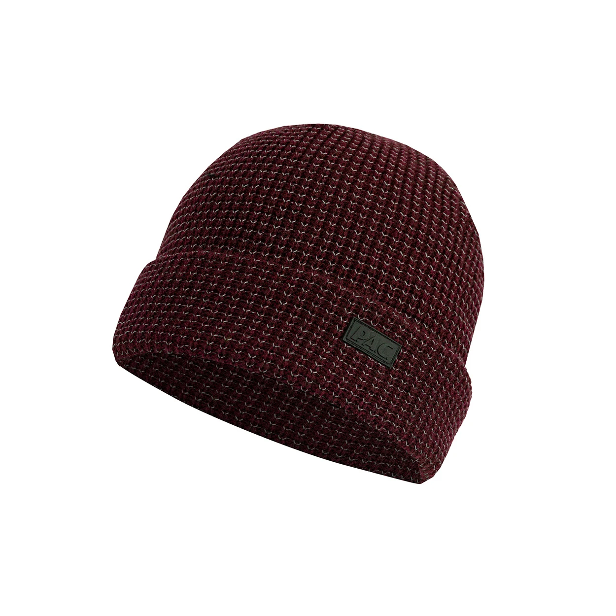 P.A.C. PAC Glako Reflective Beanie Bordeaux 1 P.A.C. PAC Glako Reflective Beanie Bordeaux