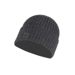 Buff Knitted Hat Ervin Grey