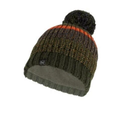 Buff Knitted & Fleece Band Hat Stig Bark