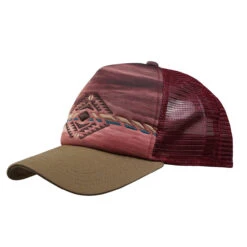 Buff Trucker Cap Sykora Maroon L/XL