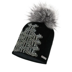 P.A.C. PAC Mairi Pom Beanie Black