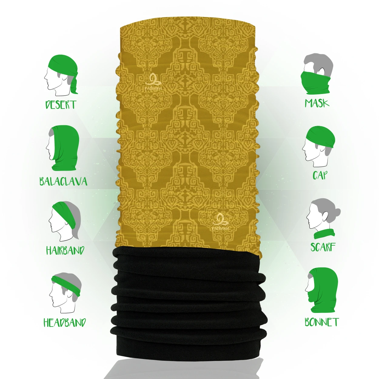 Pachama Fleece Ägyptgelb 3 Pachama Fleece Ägyptgelb – Bild 3