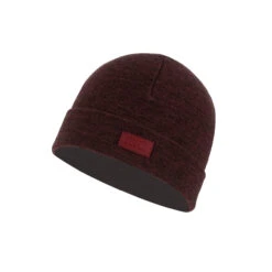 Buff Merino Wool Fleece Hat Maroon