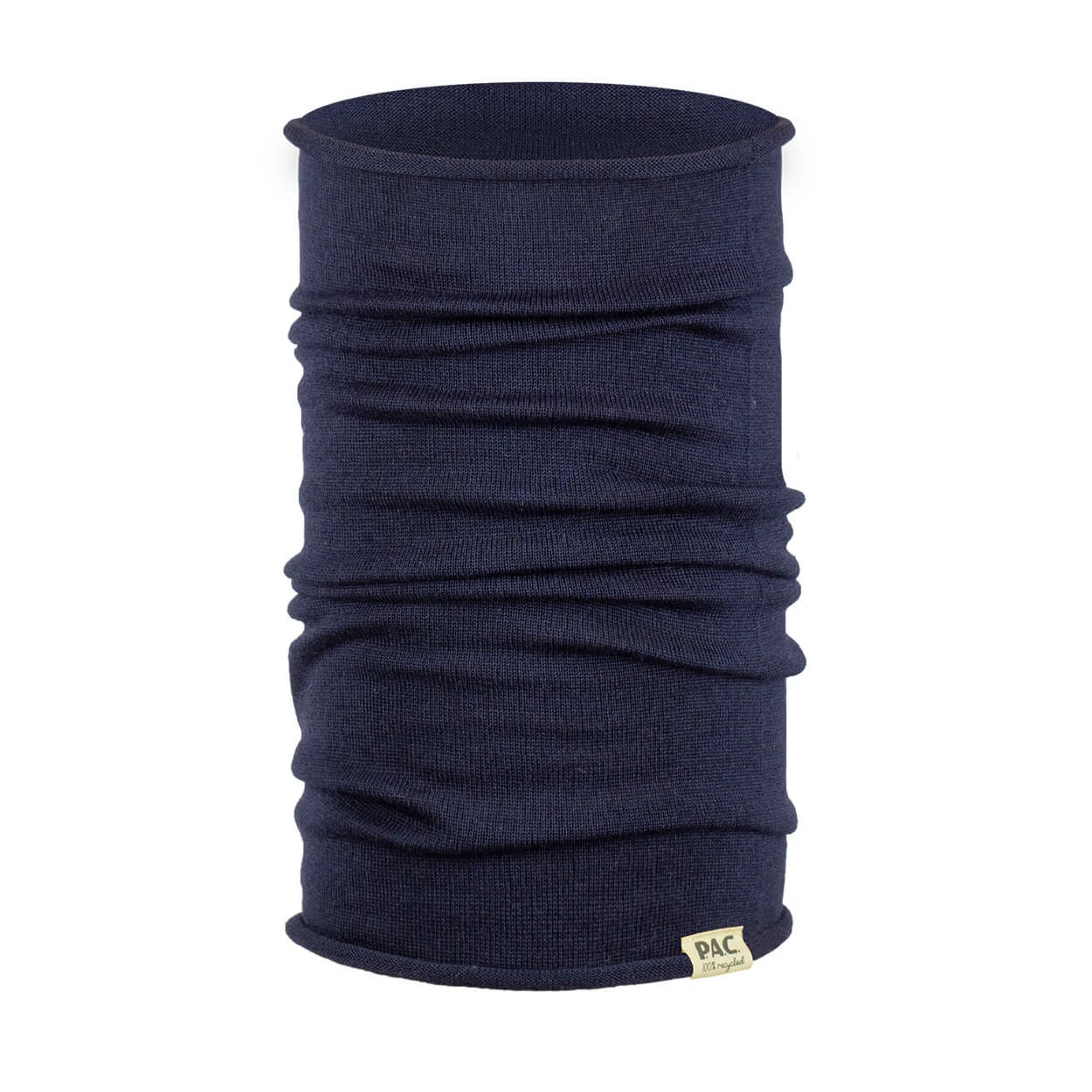 P.A.C. PAC Nature Merin 100% Recycled Merino Neckwarmer - Navy 1 P.A.C. PAC Nature Merin 100% Recycled Merino Neckwarmer - Navy