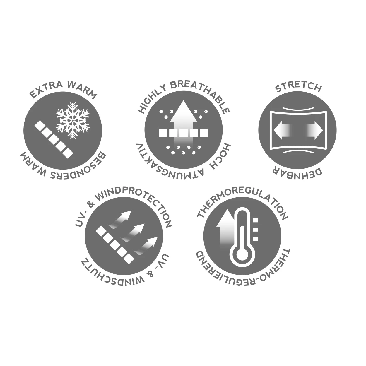 P.A.C. PAC Fleece Hat Grey 3 P.A.C. PAC Fleece Hat Grey – Bild 3