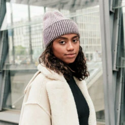 P.A.C. PAC Gizme Cashmiere Beanie - Peach-Black -Kopfbedeckungen Geschäft f006c9711d4cbd108608d71a61b6cd7819a55365 3010 1012 00 004 2